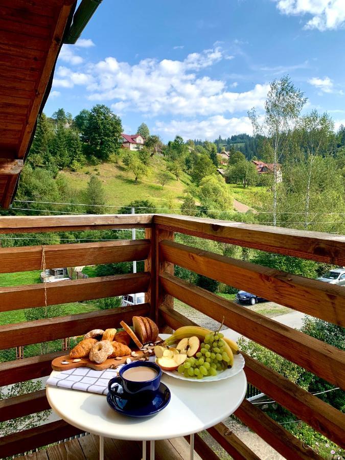 Ніч Над Карпатами Hotell Slavskoje Eksteriør bilde