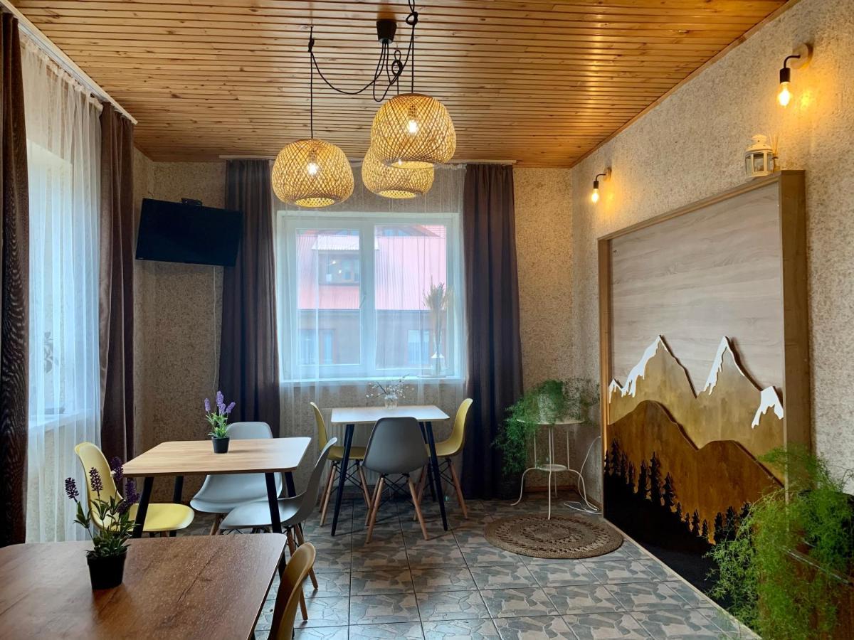 Ніч Над Карпатами Hotell Slavskoje Eksteriør bilde